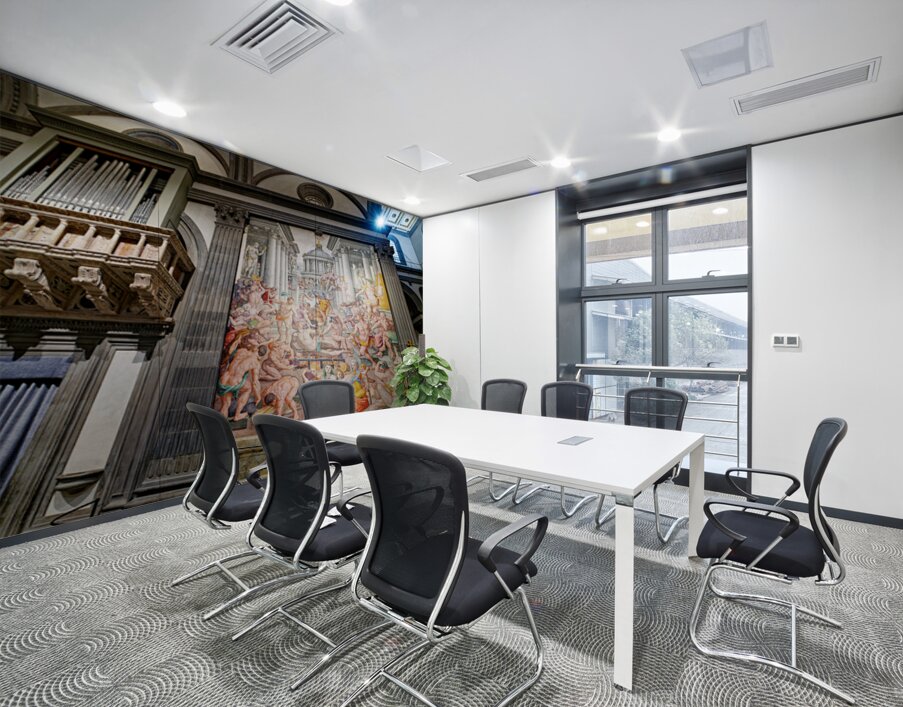 Martyrdom of St. Lawrence painting in Basilica of San Lorenzo Fl Wall Printing