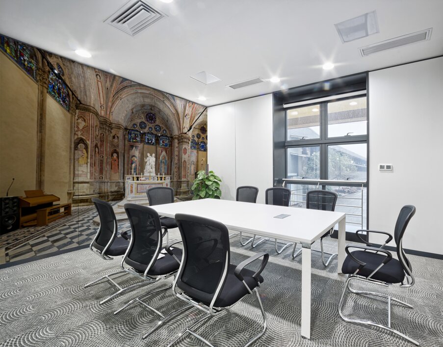 Exploring Orsanmichele church in Florence Tuscany Wall Printing