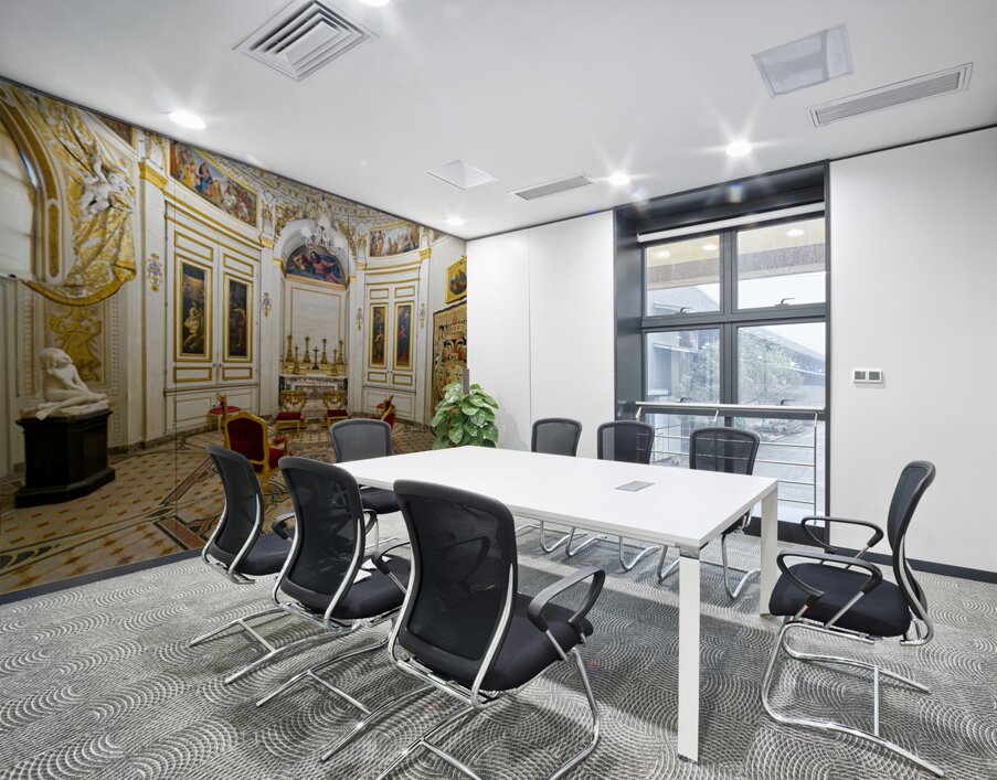 Exploring the palatine gallery in palazzo pitti florence tuscany Wall Printing