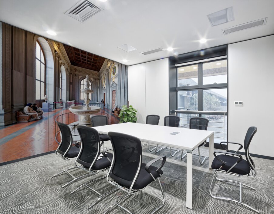 Visit to palazzo pitti palatine gallery in florence tuscany ital Wall Printing