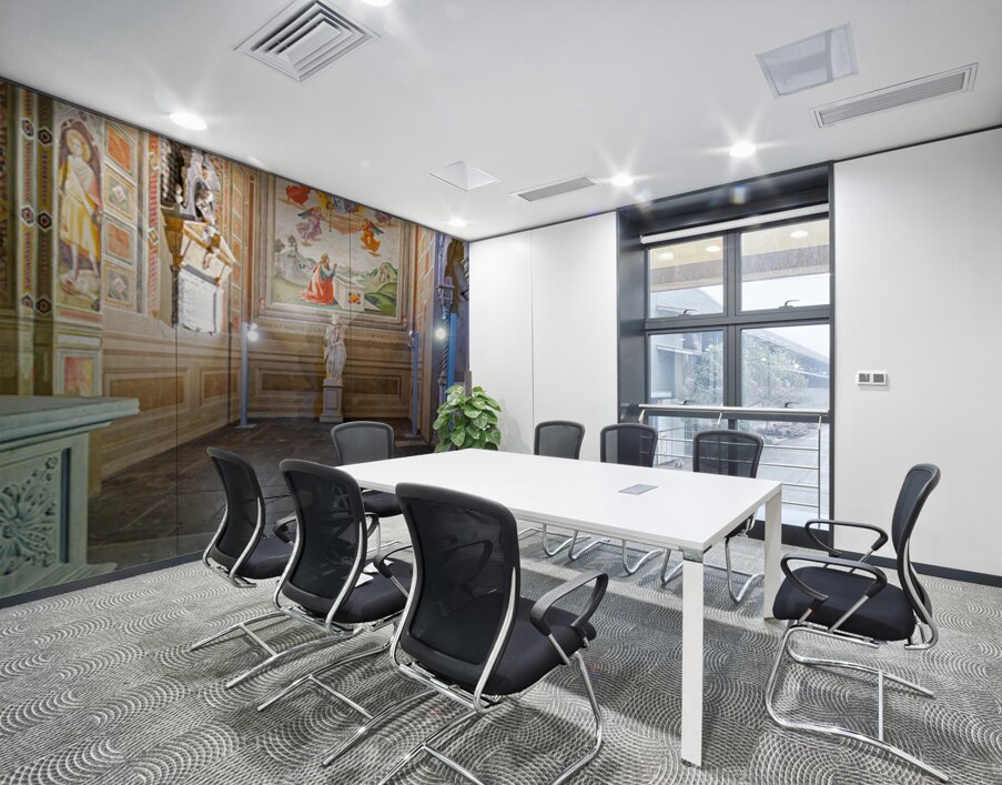 Visit to Basilica di Santa Croce in Florence Tuscany Italy Wall Printing