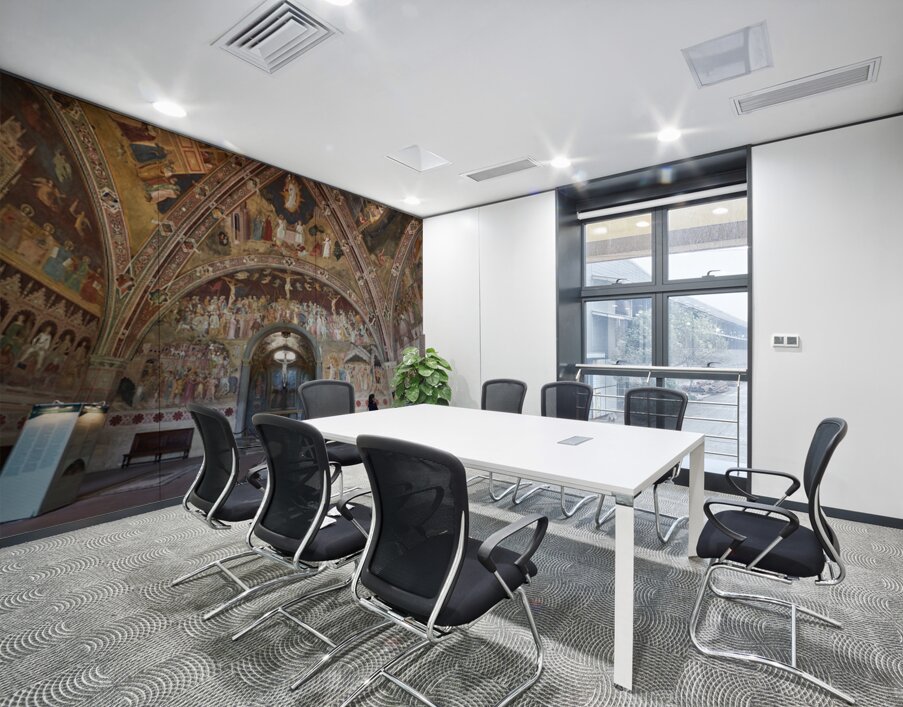 Santa Maria Novella Church in Florence reveals detailed frescoes Wall Printing