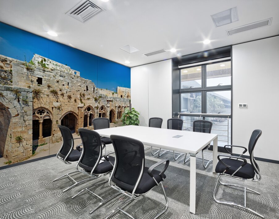 Exploring Krak des Chevaliers in Syria a historic crusader cast Wall Printing