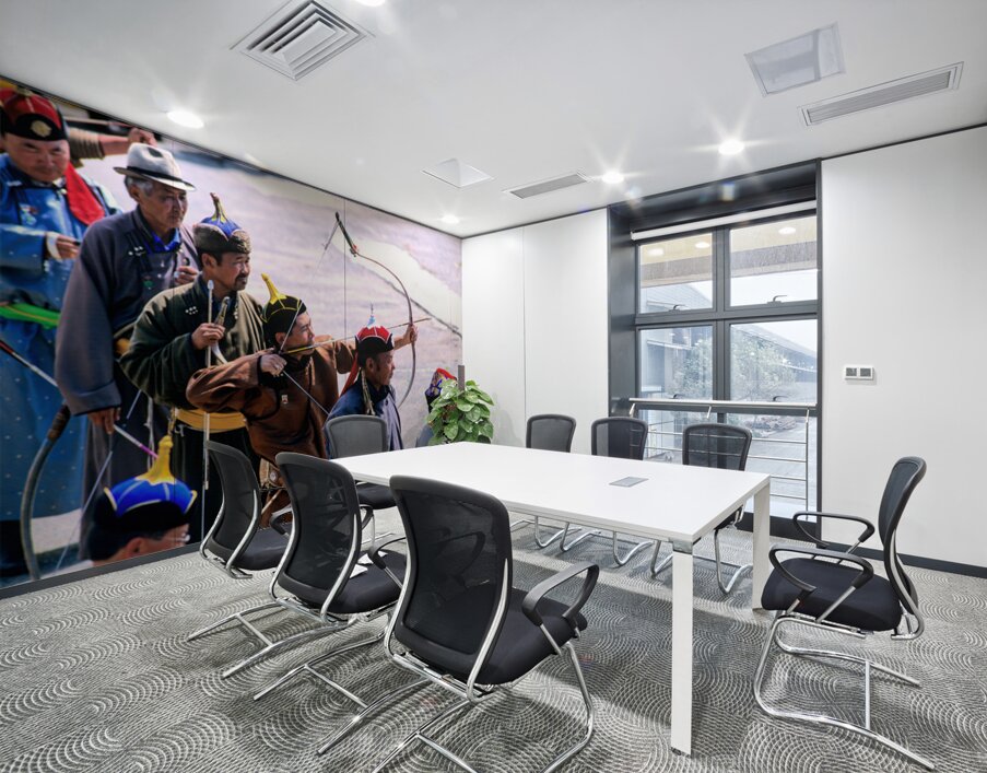 Archery competition during Naadam festival in Ulaanbaatar Mongo Wall Printing