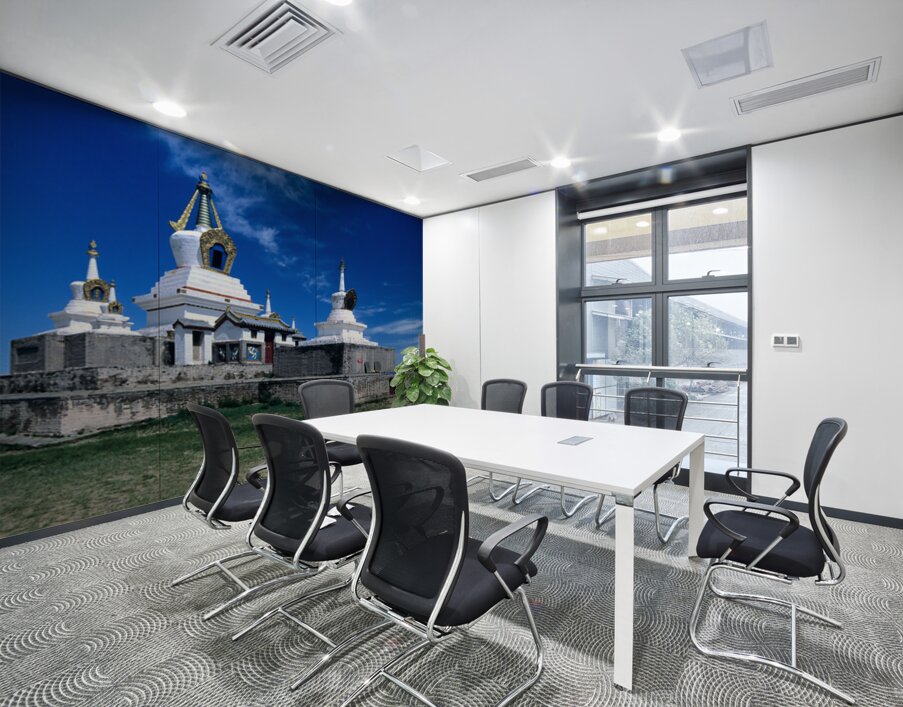 Ancient Erdene Zuu Monastery in Mongolia stands strong today Wall Printing