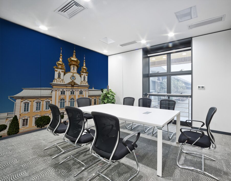 Visit peterhof palace in saint petersburg russia Wall Printing