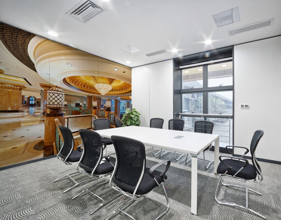 Visit Emirates Palace Hotel in Abu Dhabi and explore its design Wall Printing