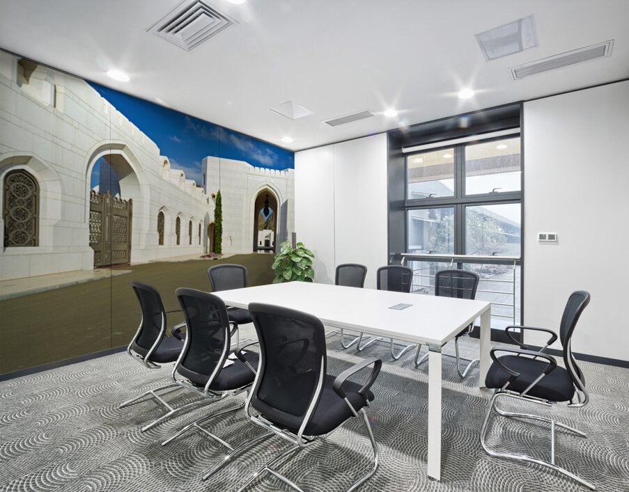 Al Alam Palace in Muscat Oman showcases unique architecture Wall Printing