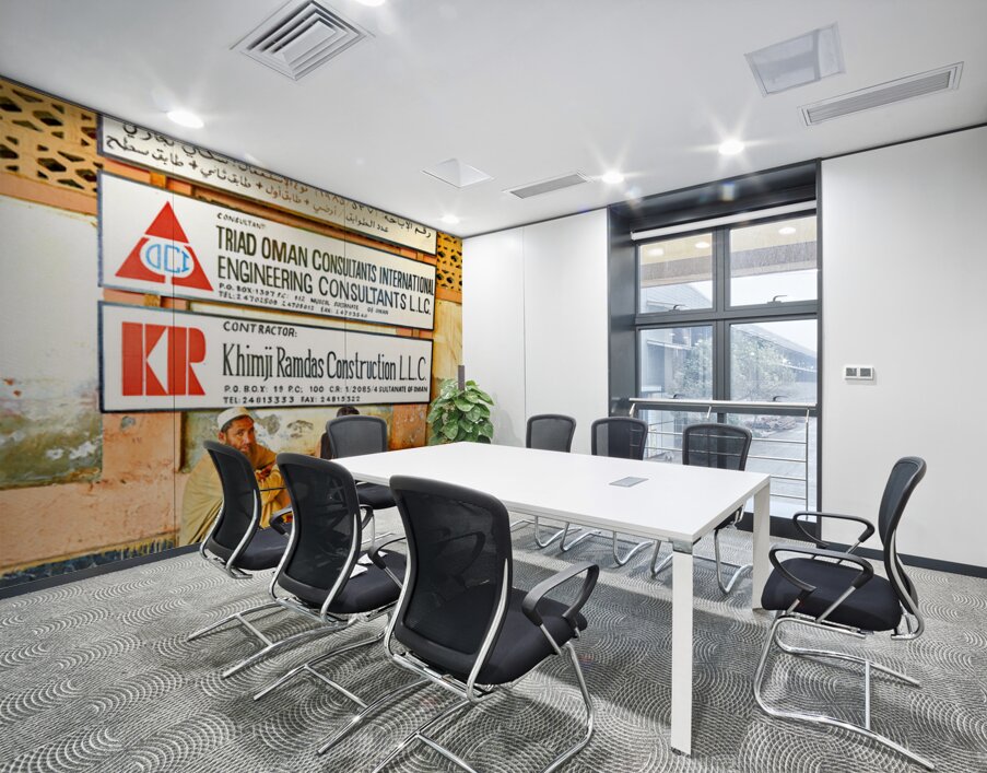 Visit to Mutrah Souq in Muscat Oman during the day Wall Printing