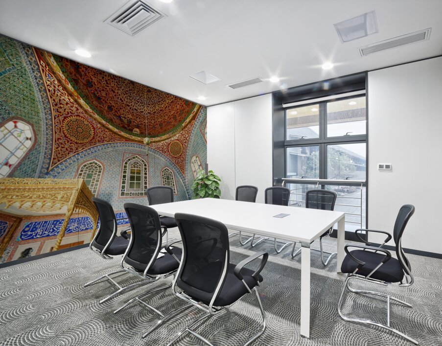 Exploring the privy chamber of murat iii in topkapi palace Wall Printing
