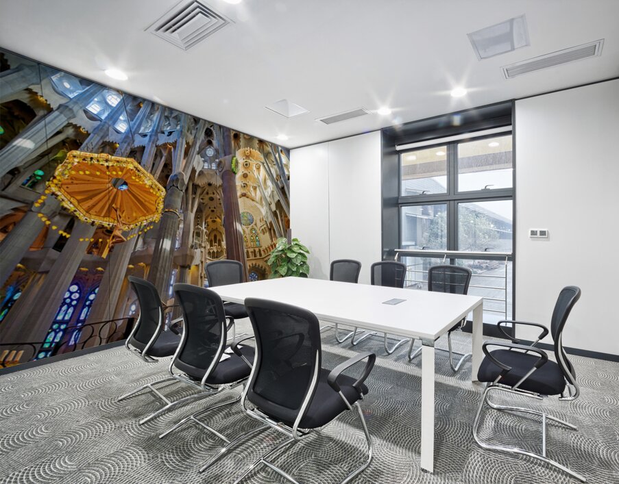 Explore Basílica de la Sagrada Familia in Barcelona now Wall Printing