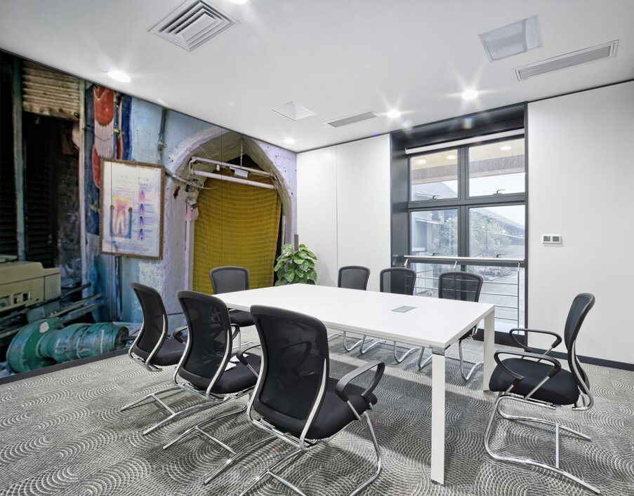 Street dentist providing services in Peshawar Wall Printing