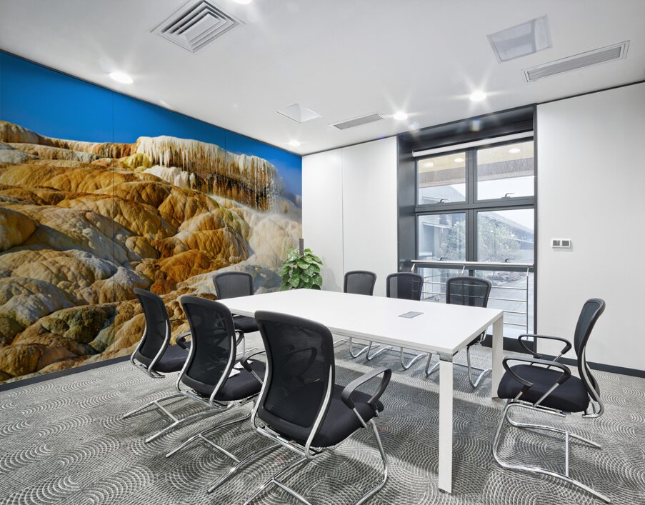 Explore devils thumb in yellowstone national park Wall Printing