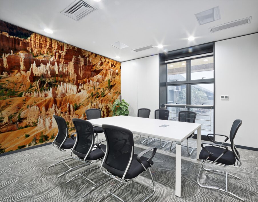 Sunrise at Bryce Canyon National Park offers stunning views Wall Printing