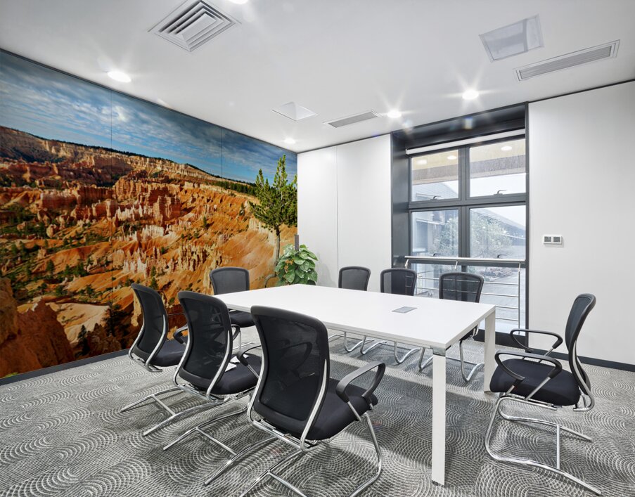 Sunrise at Bryce Canyon National Park near Sunrise Point Wall Printing