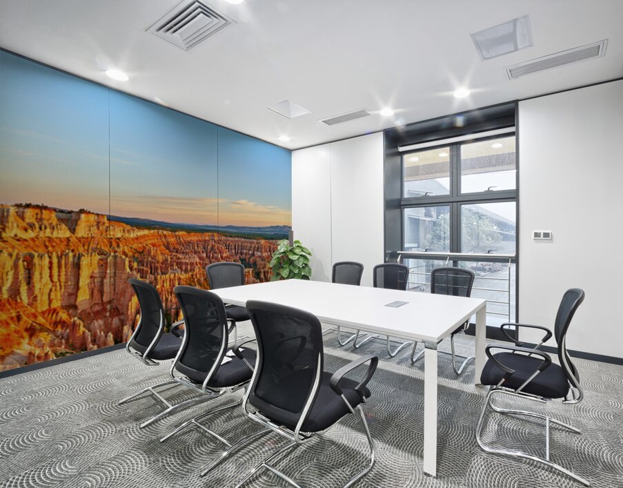 Sunset view from Bryce Point in Bryce Canyon National Park Wall Printing