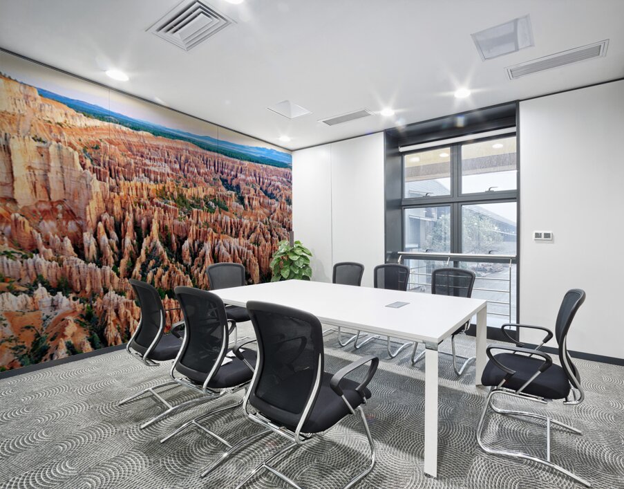 Explore Bryce Point in Bryce Canyon National Park at sunset Wall Printing