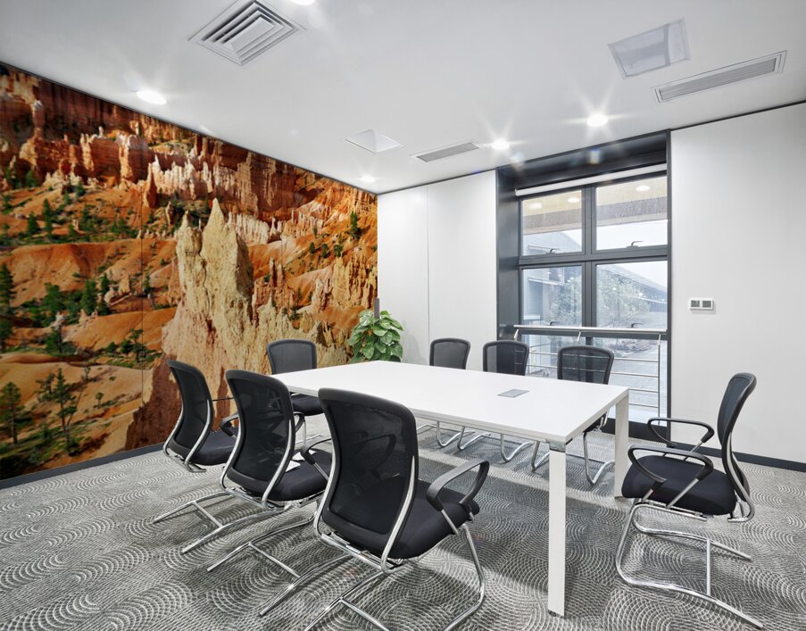 Sunrise at bryce canyon national park in usa Wall Printing