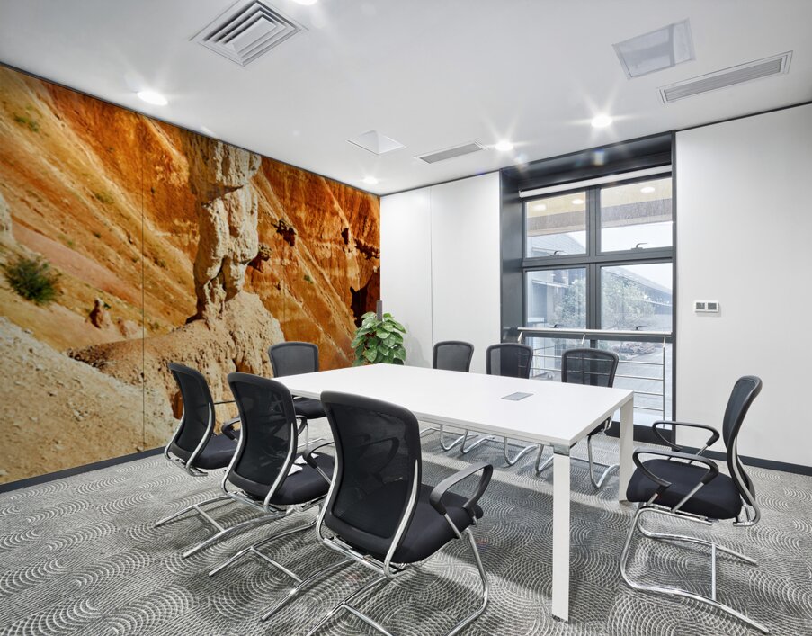 View of hoodoo rock at Inspiration Point in Bryce Canyon Park Wall Printing