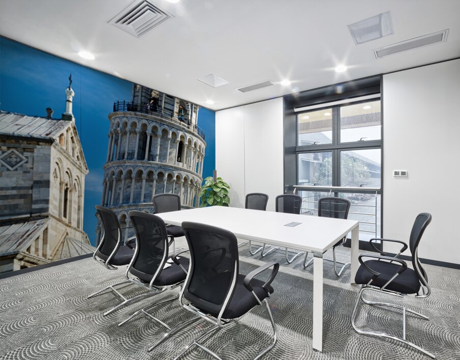 Visit Pisa and see the Leaning Tower and Cathedral Wall Printing