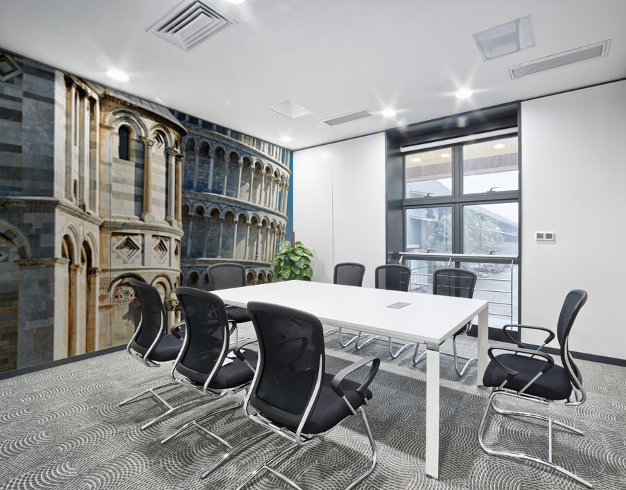 Visit the leaning tower and cathedral in pisa italy Wall Printing