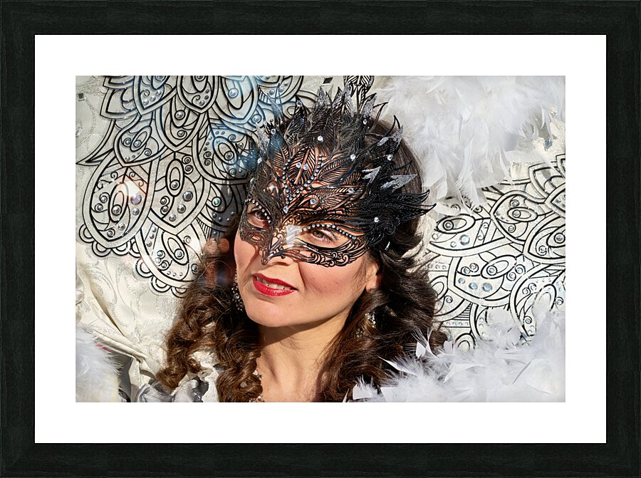 Venice Italy. The Carnival Picture Frame print