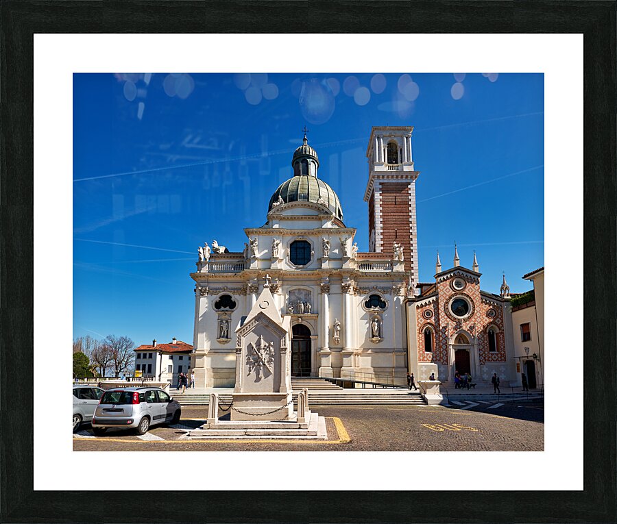 Vicenza Veneto Italy. The Church of St. Mary of Mount Berico Picture Frame print