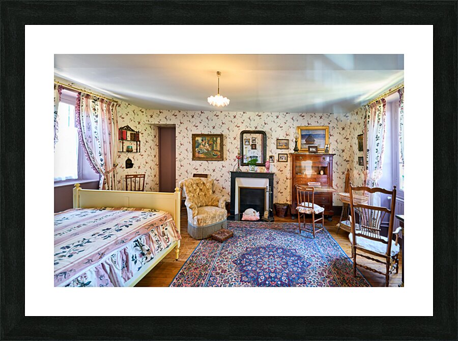 Visit the house of Monet in Giverny Normandy France for art hist Picture Frame print