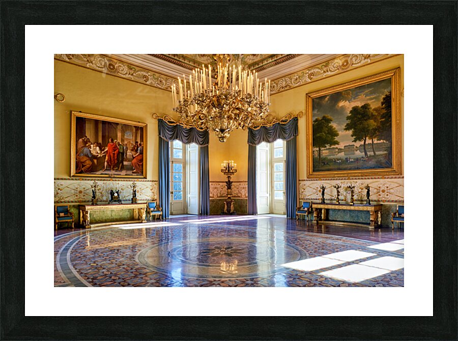 Museum of Capodimonte showcases art in Naples Italy Picture Frame print