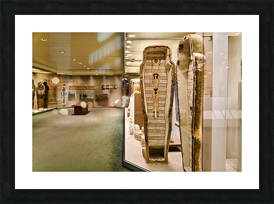 Egyptian art exhibition in Manhattan at Metropolitan Museum of A Picture Frame print