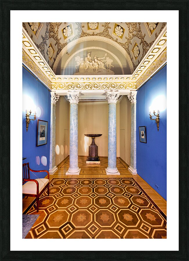 Exploring stroganov palace in st. petersburg russia Picture Frame print