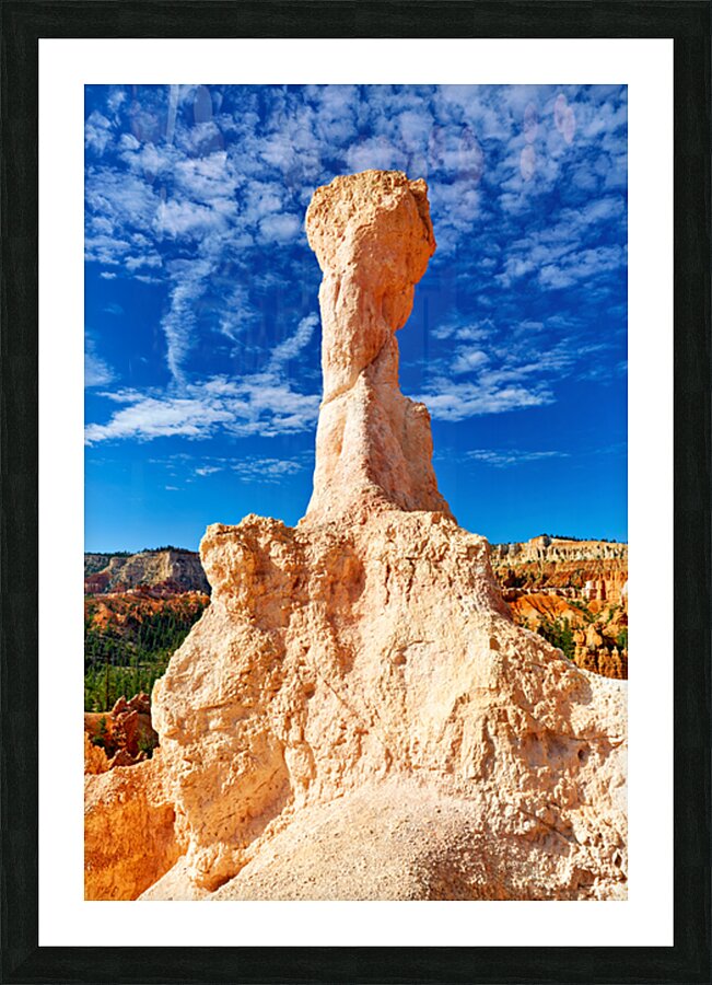 Exploring queens garden in bryce canyon national park Picture Frame print