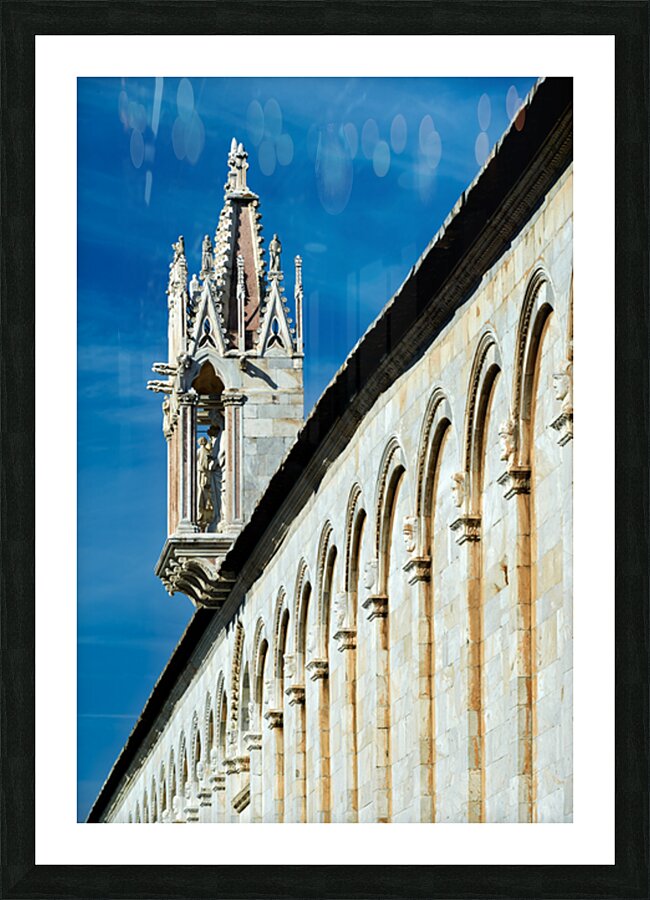 Visit camposanto monumentale in pisa tuscany italy Picture Frame print