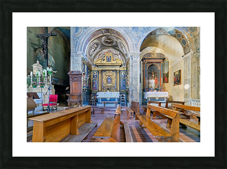 Discover Collegiata di Santa Maria Assunta Tuscany Picture Frame print