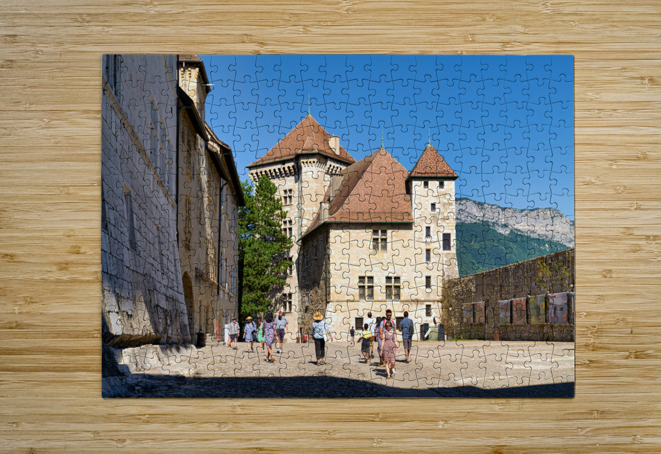 Annecy Haute Savoie France. The castle Marco Brivio Puzzle printing