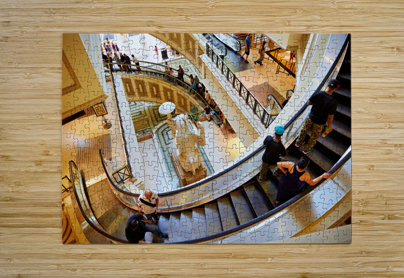 The Shopping Mall at Caesars Palace Hotel. Las Vegas Nevada USA Marco Brivio Puzzle printing