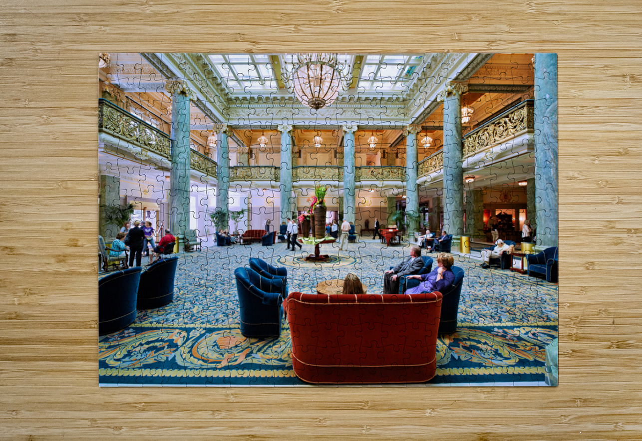 Joseph Smith memorial Building. Salt Lake City Utah USA Marco Brivio Puzzle printing