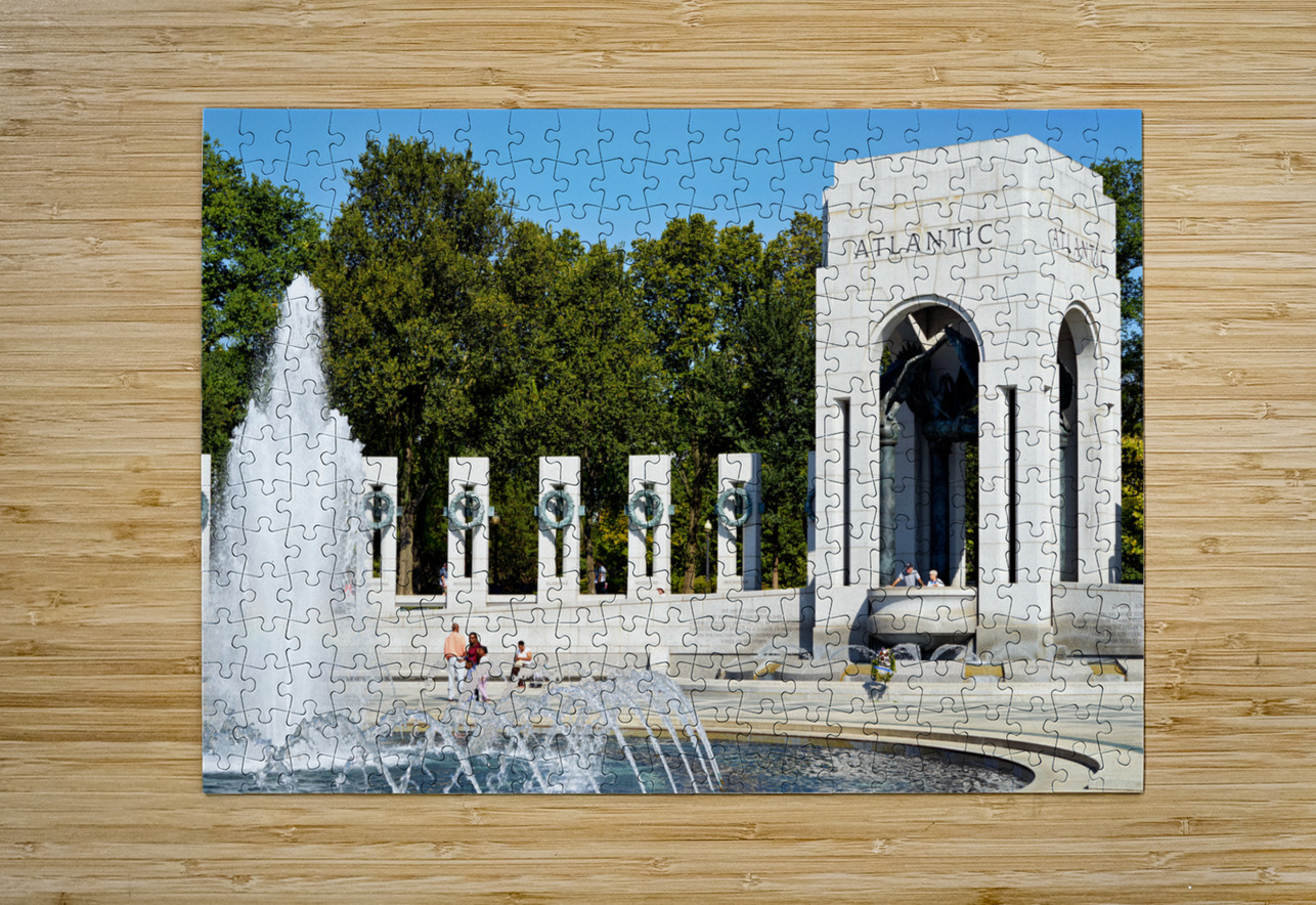The National World War II Memorial. Washington D.C. Marco Brivio Puzzle printing