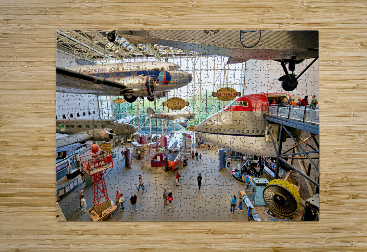 Inside the Smithsonian National Air and Space Museum. Washington D.C. Marco Brivio Puzzle printing