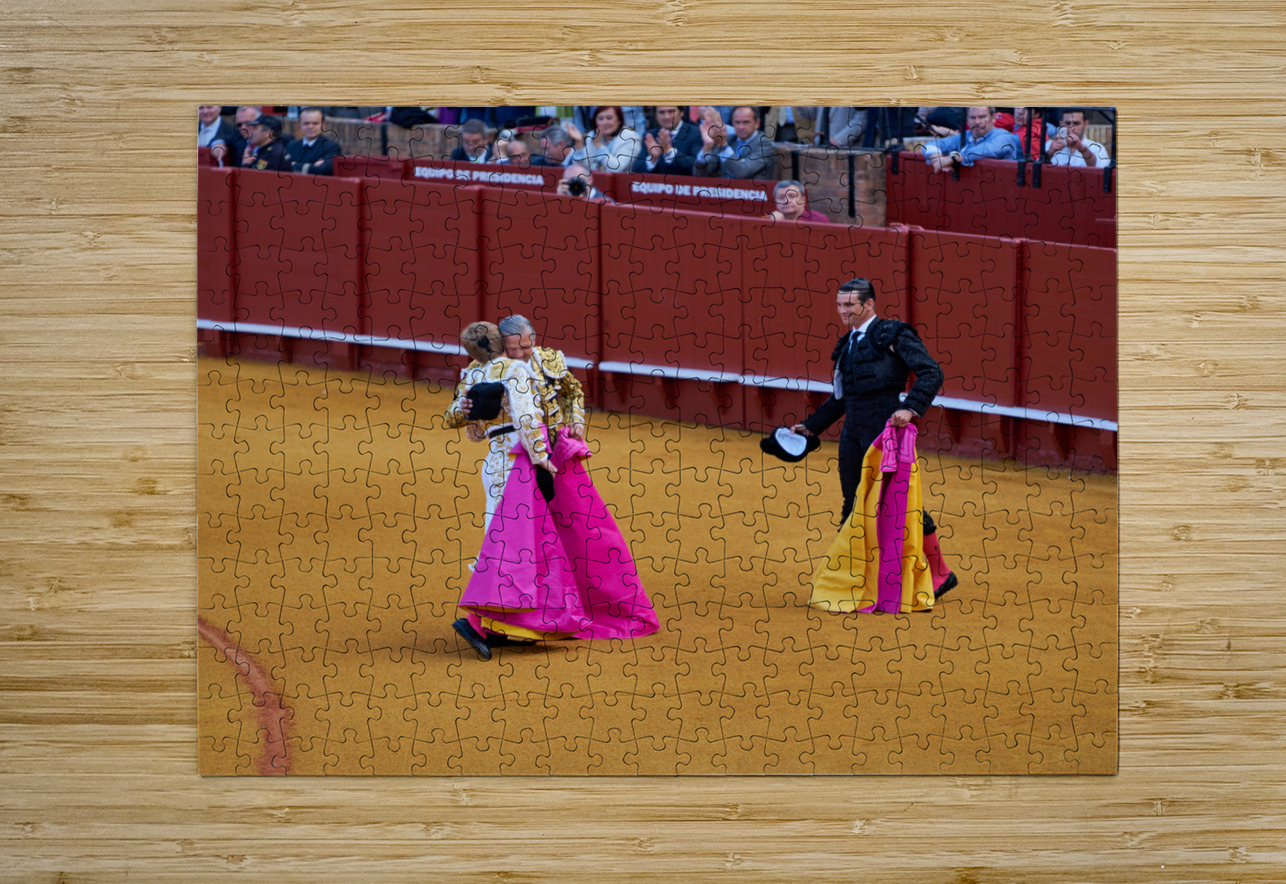 ANDALUSIA SPAIN. Bullfight in Seville Arena Marco Brivio Puzzle printing