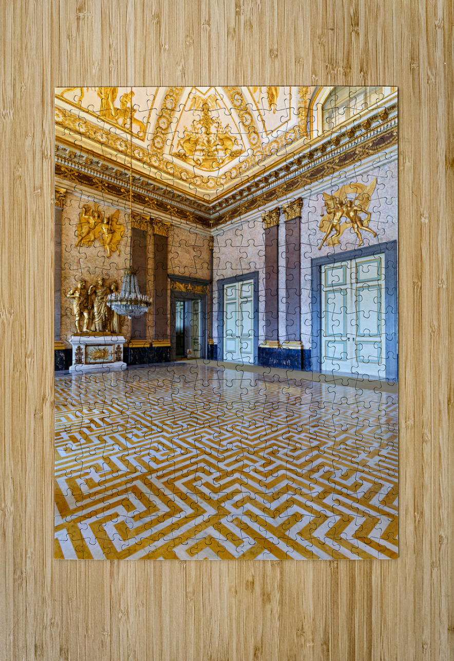 Caserta Campania Italy. The Royal Palace. The Hall of Astrea Marco Brivio Puzzle printing