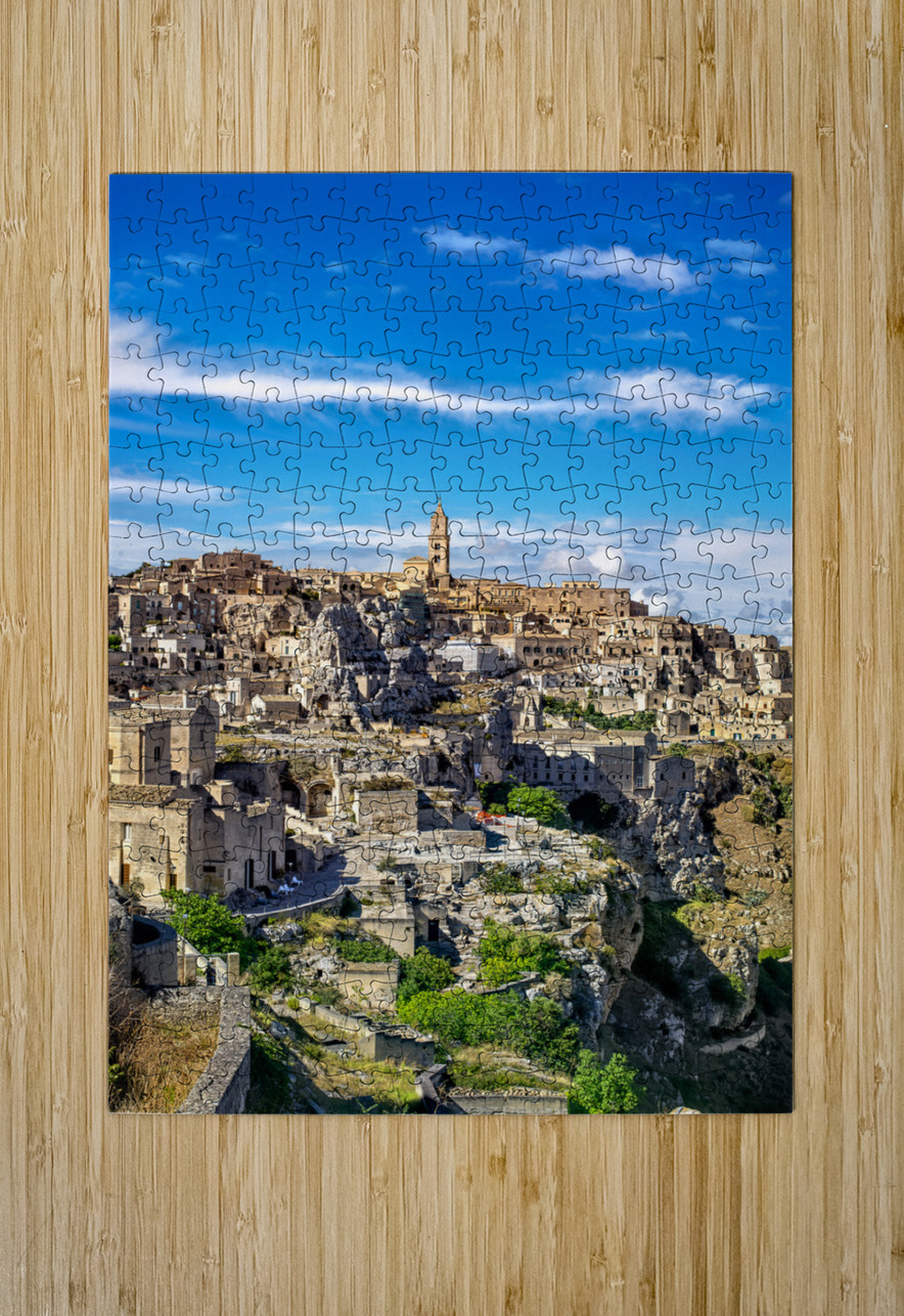 Matera Basilicata Italy. Cityscape. I sassi di Matera Marco Brivio Puzzle printing