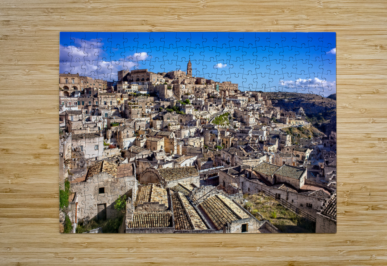 Matera Basilicata Italy. Cityscape. I sassi di Matera Marco Brivio Puzzle printing