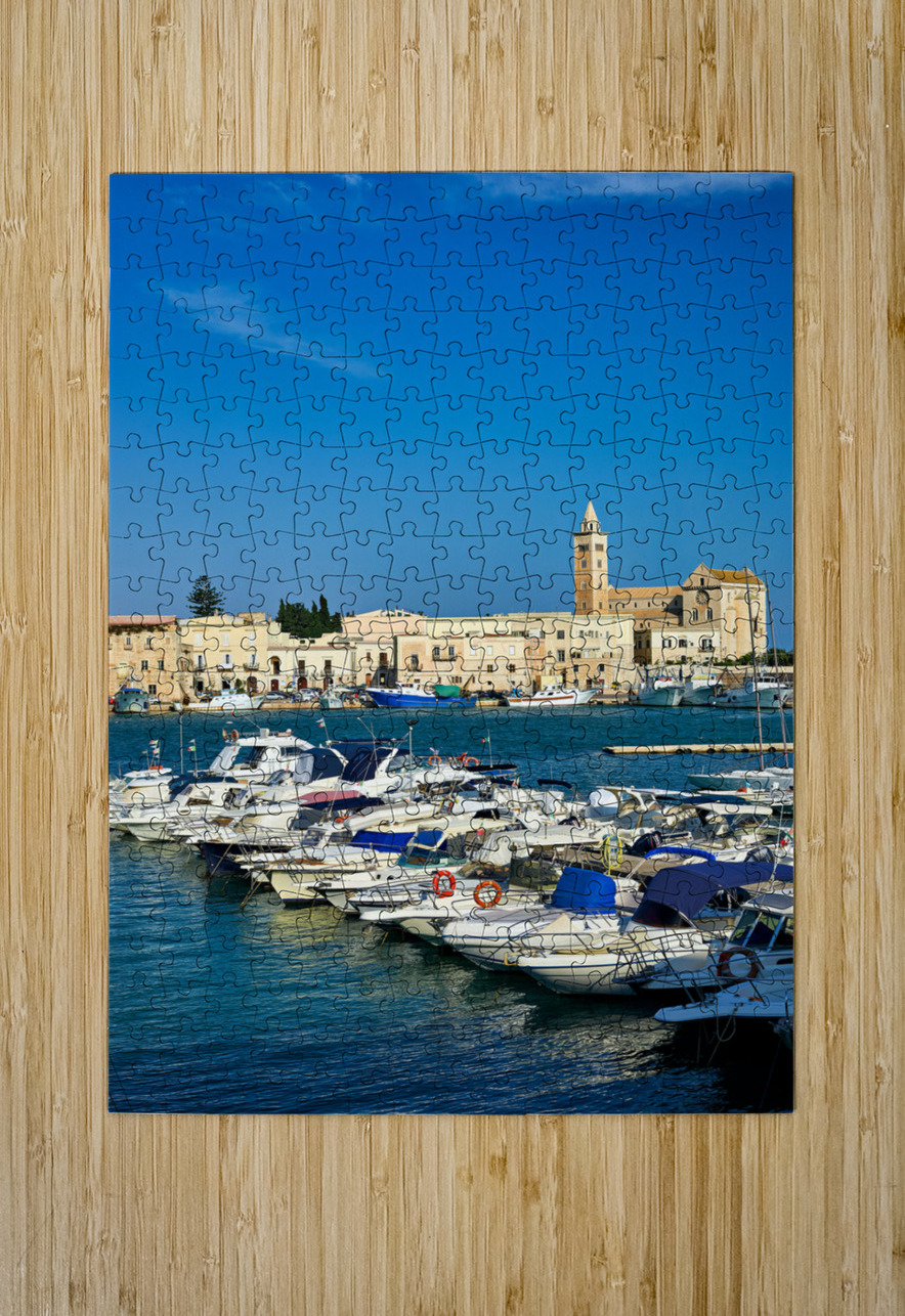 Apulia Puglia Italy. Trani. The seaport Marco Brivio Puzzle printing