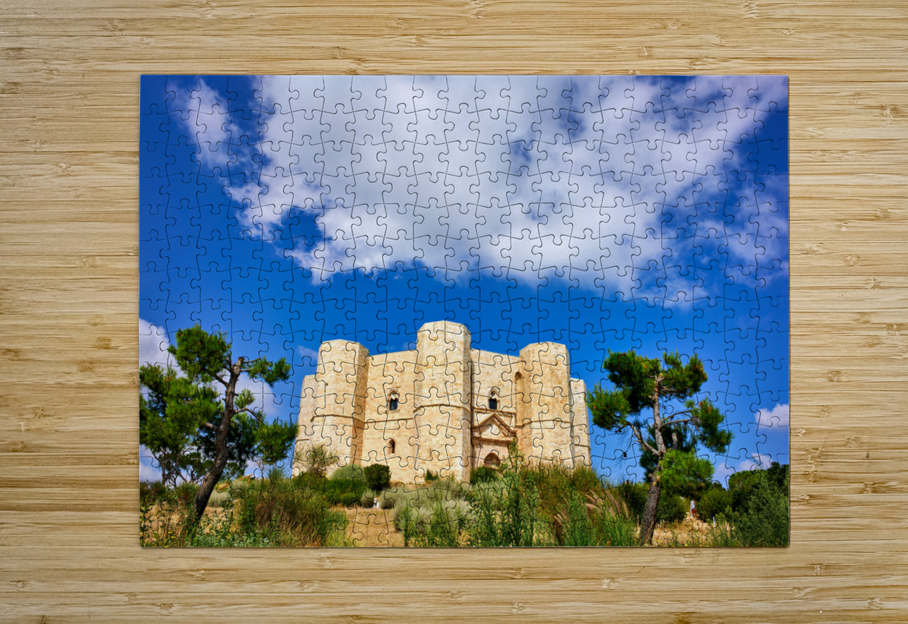 Apulia Puglia Italy. Castel del Monte Marco Brivio Puzzle printing