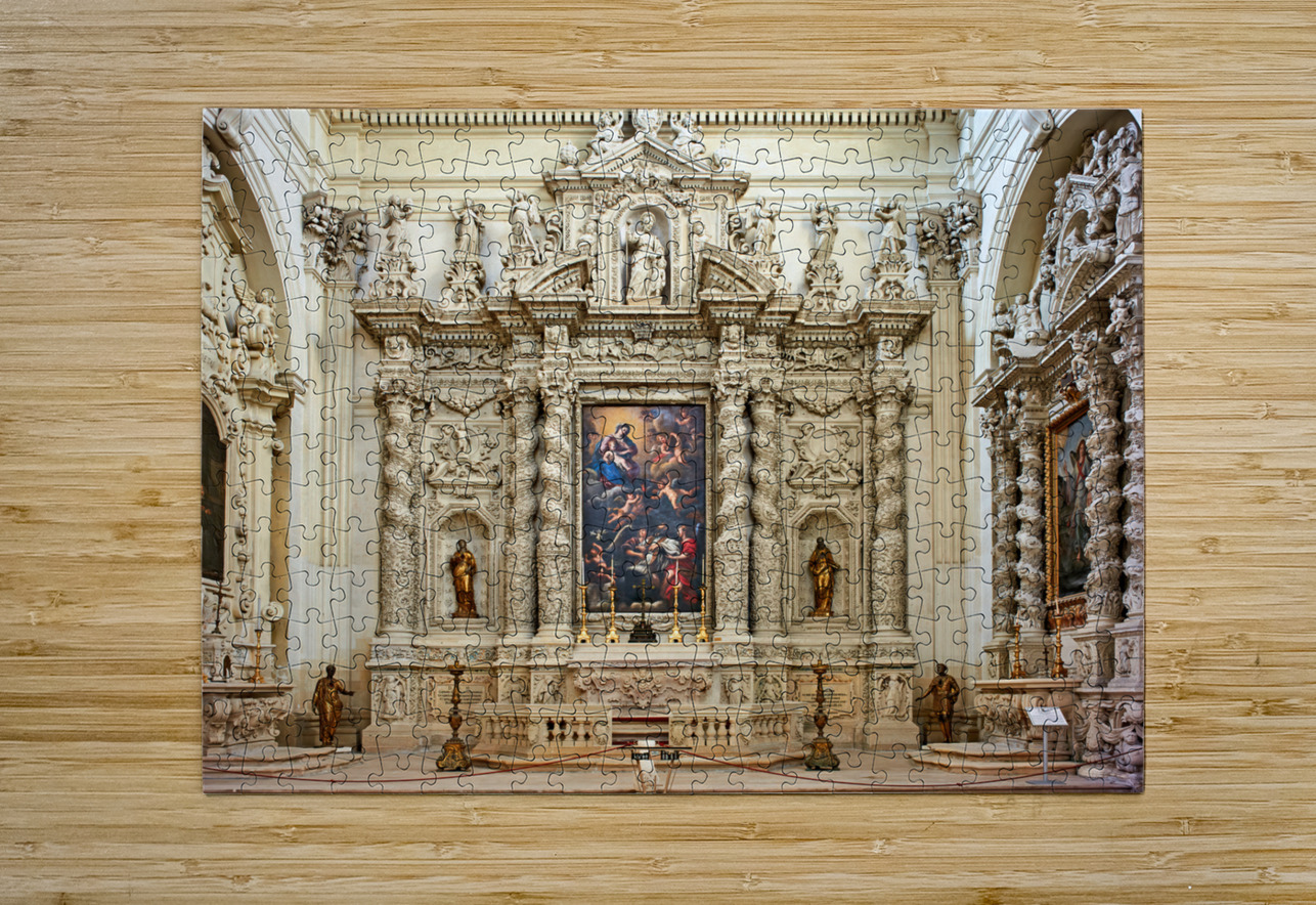 Apulia Puglia Salento Italy. Lecce. Santa Irene church Marco Brivio Puzzle printing