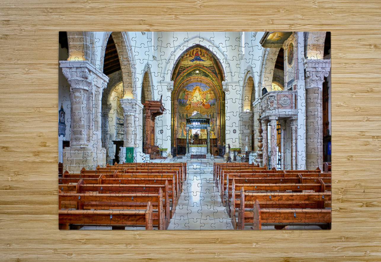 Salento. Apulia Puglia Italy. Nardò. The Cathedral Marco Brivio Puzzle printing