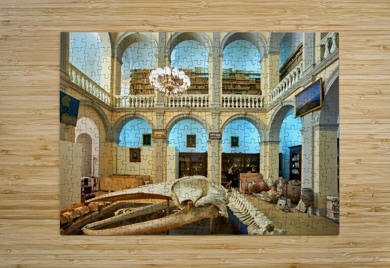 Salento. Apulia Puglia Italy. Gallipoli. Civic Museum Emanuele Barba Marco Brivio Puzzle printing