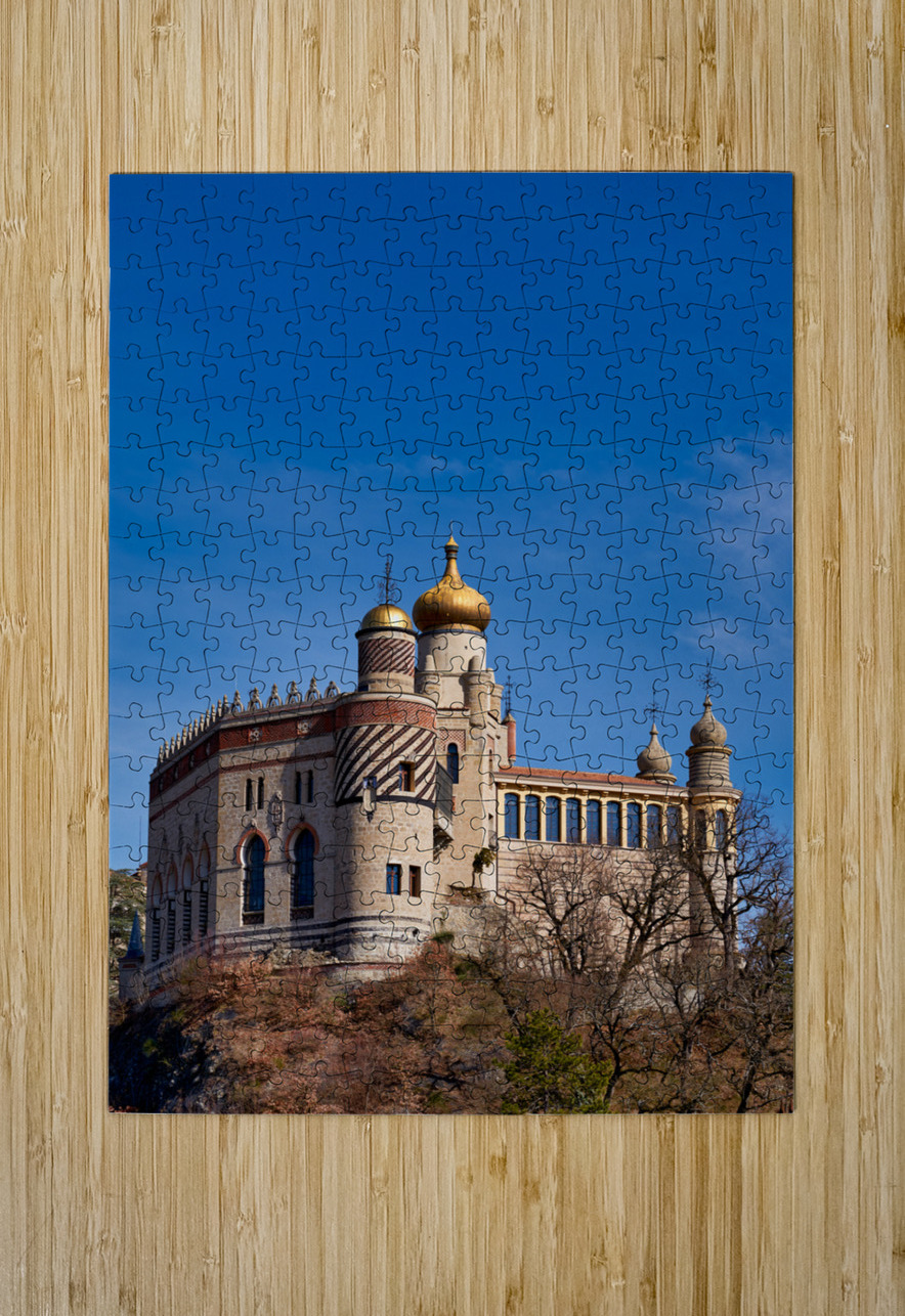 Bologna Italy. Rocchetta Mattei is a fortress located in the northern Apennines Marco Brivio Puzzle printing