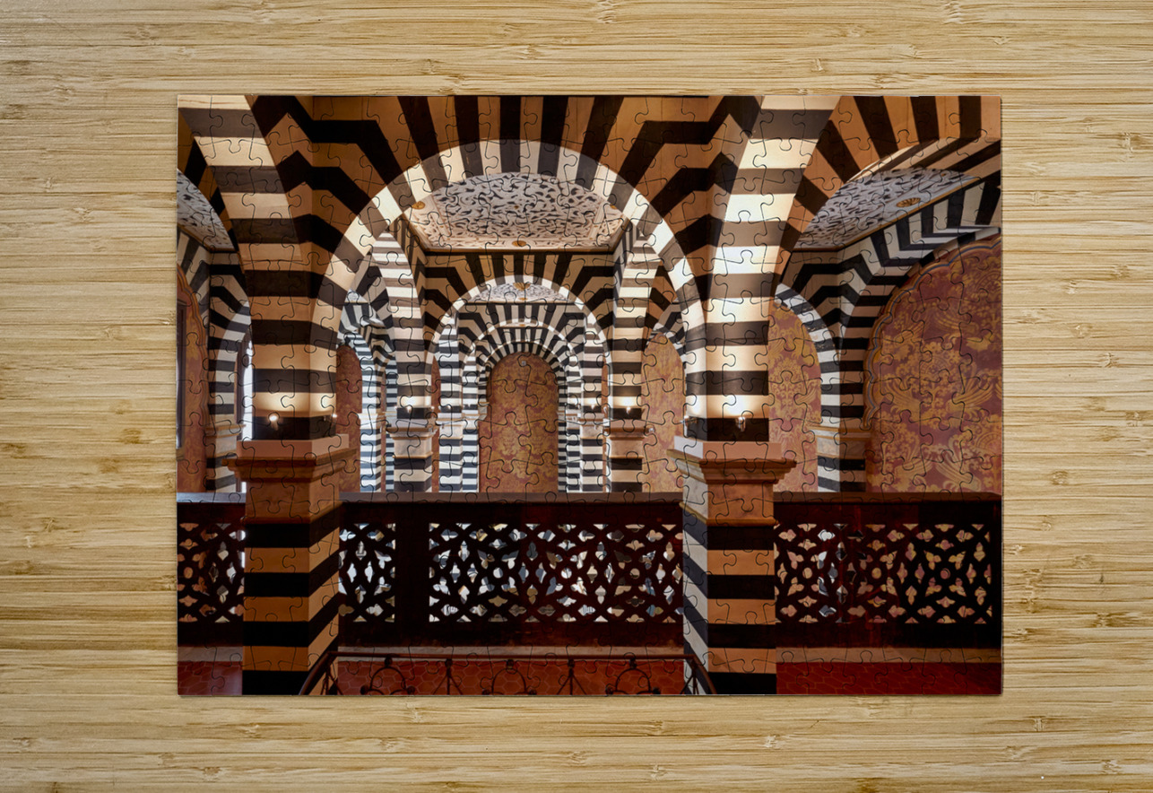 Bologna Italy. Rocchetta Mattei is a fortress located in the northern Apennines Marco Brivio Puzzle printing